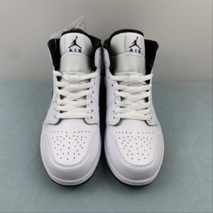 Jordan 1 Mid "White and Black": imagen 4