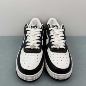 Bape STA Black & White (Bapesta): imagen 4