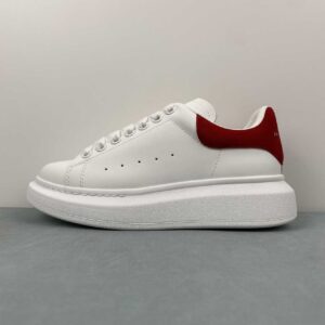 Alexander McQueen Oversized Sneaker “White/Red”: imagen 2