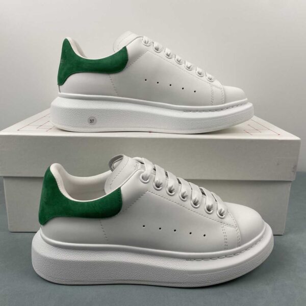 Alexander McQueen Oversized Sneaker “White/Green”