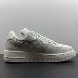 Louis Vuitton x Nike Air Force 1 Low “White/Grey”: imagen 3