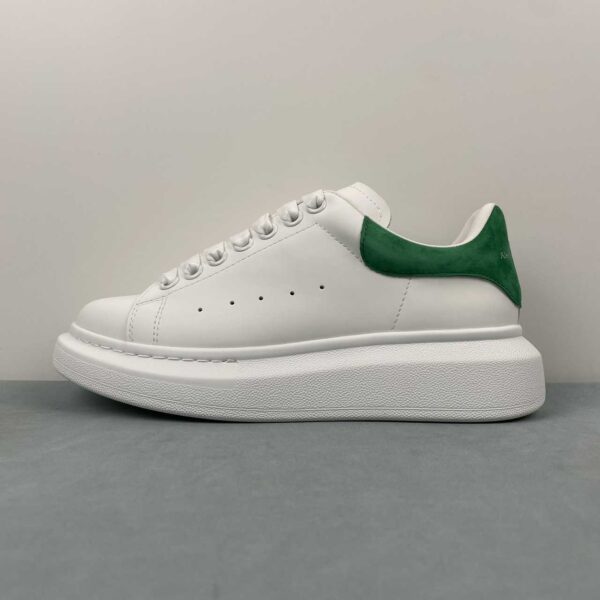 Alexander McQueen Oversized Sneaker “White/Green” - Imagen 3