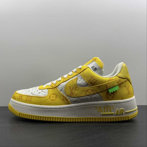 Louis Vuitton x Nike Air Force 1 Low “Yellow” - Imagen 2