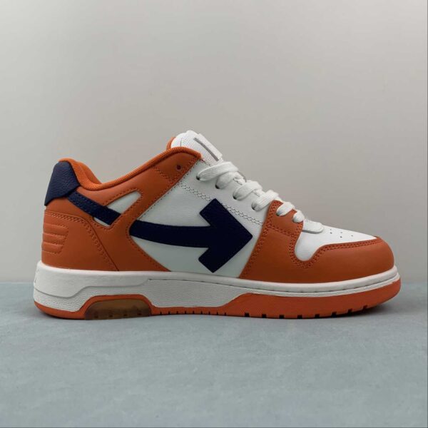 Off-White™ OOO “Out of Office” Sneaker Orange/White - Imagen 3