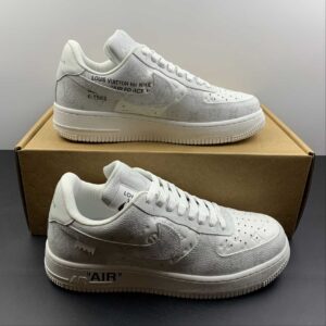 Louis Vuitton x Nike Air Force 1 Low “White/Grey”