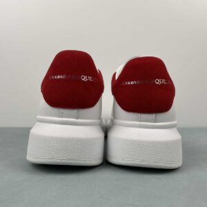 Alexander McQueen Oversized Sneaker “White/Red”: imagen 5