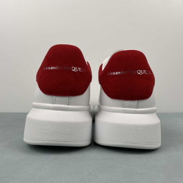 Alexander McQueen Oversized Sneaker “White/Red” - Imagen 5