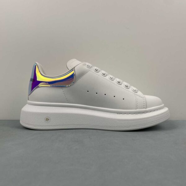 Alexander McQueen Oversized Sneaker “White/Pink” - Imagen 4