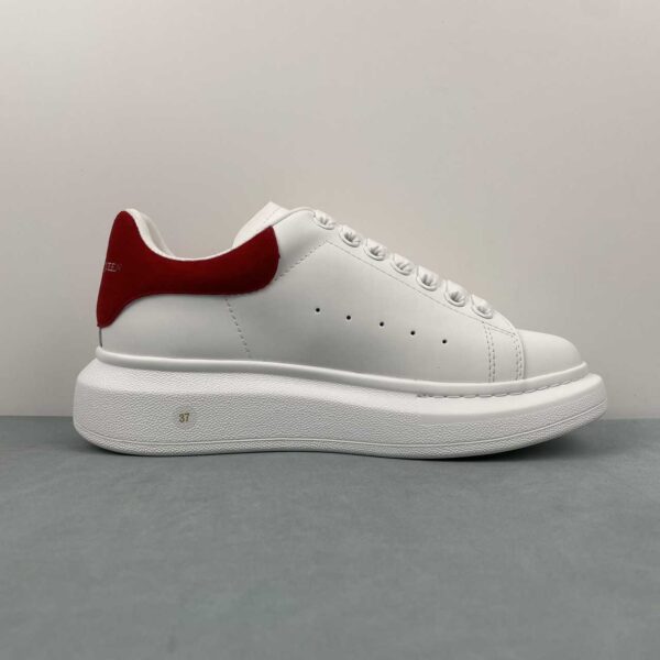 Alexander McQueen Oversized Sneaker “White/Red” - Imagen 3