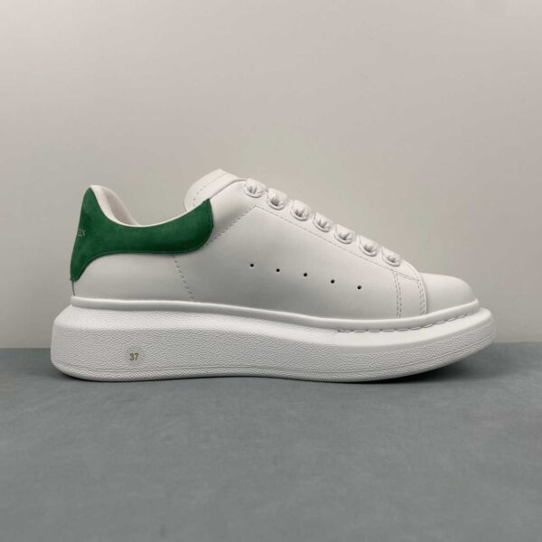 Alexander McQueen Oversized Sneaker “White/Green” - Imagen 4