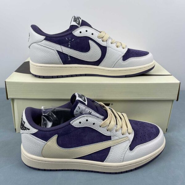Air Jordan 1 Low OG x Travis Scott “Reverse Purple”