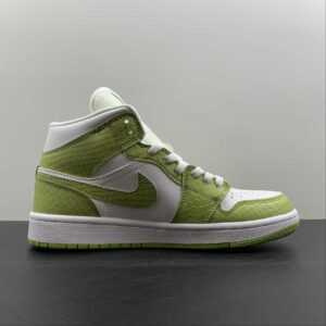 Air Jordan 1 Mid SE “Green Python”: imagen 3