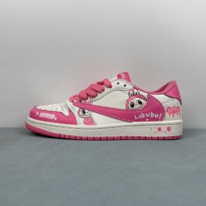 Air Jordan 1 Retro Low Custom “Labubu Pink”: imagen 2