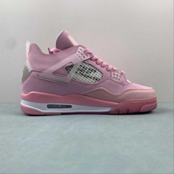 Air Jordan 4 x Off White “Rose Whisper” - Imagen 3