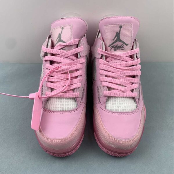 Air Jordan 4 x Off White “Rose Whisper” - Imagen 4