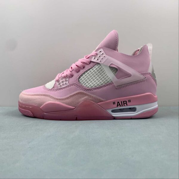 Air Jordan 4 x Off White “Rose Whisper” - Imagen 2