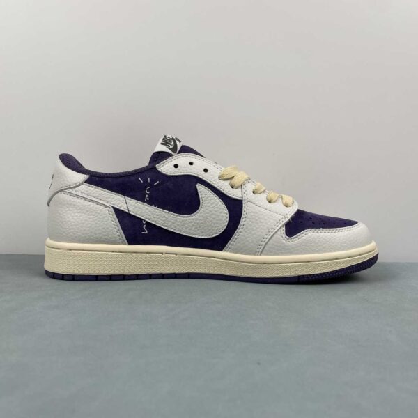 Air Jordan 1 Low OG x Travis Scott “Reverse Purple”: imagen 3