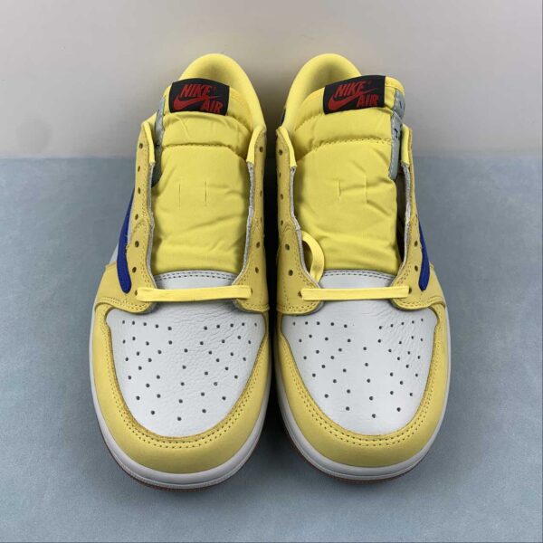 Air Jordan 1 Low OG x Travis Scott “Canary” - Imagen 4