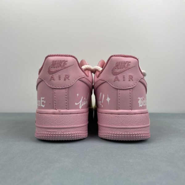 Nike Air Force 1 Low Custom “Pink & Yellow Burst” - Imagen 5