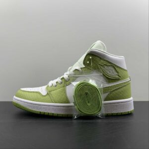 Air Jordan 1 Mid SE “Green Python”: imagen 6