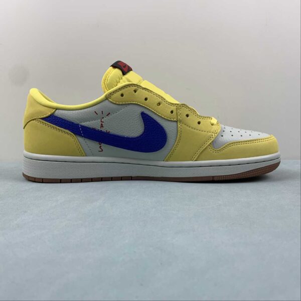Air Jordan 1 Low OG x Travis Scott “Canary” - Imagen 3