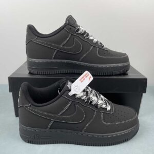 Nike Air Force 1 '07 “Black / Phantom / Pale Ivory / Vintage Coral”