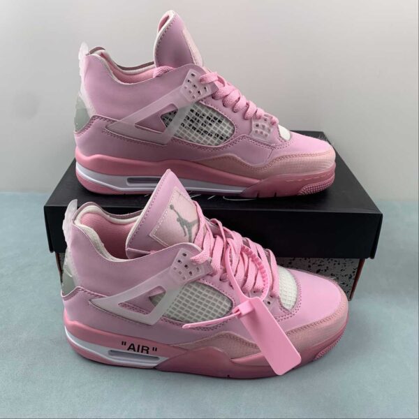Air Jordan 4 x Off White “Rose Whisper”