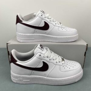 Nike Air Force 1 ’07 “White / Burgundy Crush”