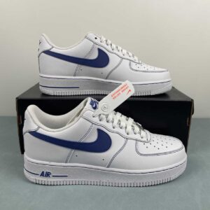 Nike Air Force 1 ’07 LV8 “White / Deep Royal Blue”